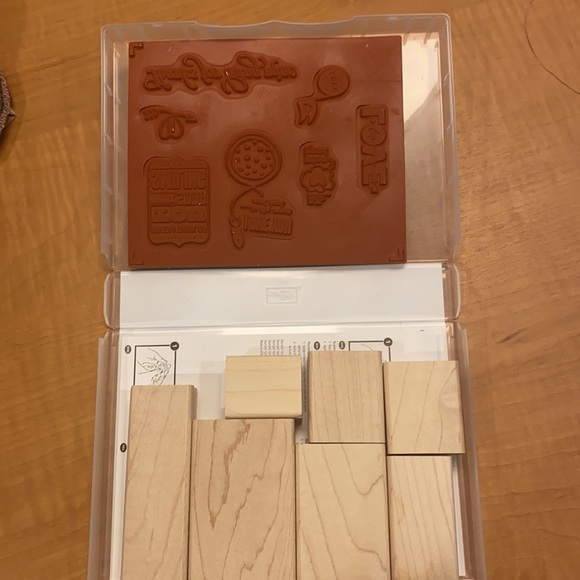 NWT Stamping Up! Love You To The Moon Stamp Set - Picture 3 of 4